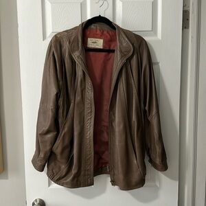 Vintage couture Paula lishman leather jacket
